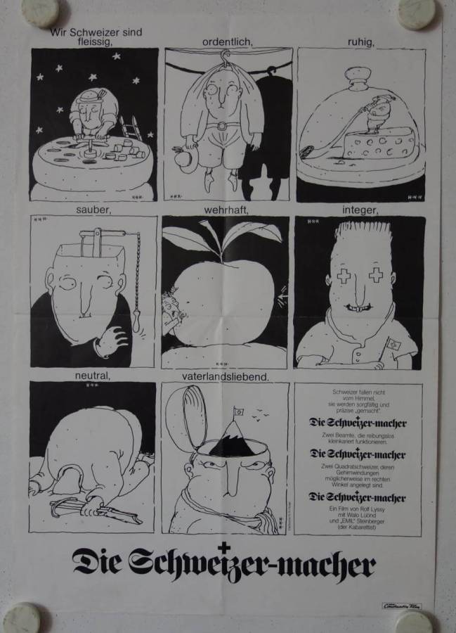 Die Schweizermacher originalesdeutsche Filmplakate (3)